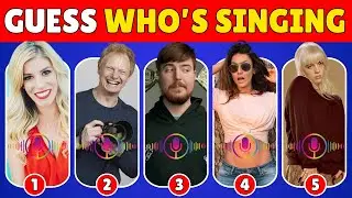 Guess The SONG of Your Favorite Youtubers | Royalty Family, MrBeast, Ninja Kidz TV, Billie Eilish