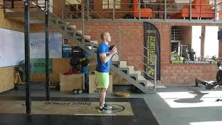 bodymaster : Приседания с гирей на одной ноге
