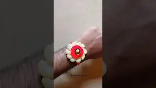 Easy Rakhi Making With Pasta 