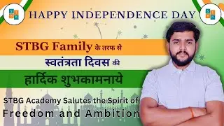 Happy independence day ❤❤  | STBG Academy salutes the spirit of freedom and ambition.