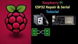 Repair ESP32 boards and serial testing with Raspberry Pi