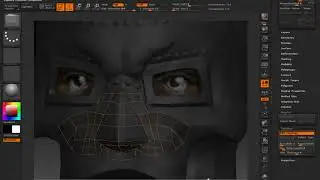 ReTopo a sculpt in Zbrush
