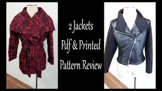 2 Jackets PDF & Printed Pattern Review