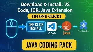 The Ultimate JAVA CODING PACK - Download & Install JDK + VS Code + Java Extension in ONE CLICK!