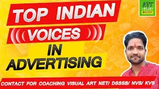 Famous  Voices in Indian ads campaign asking in Net & Dsssb exams .