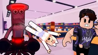 FICAMOS PRESOS NO MERCADO POR ESSE ASPIRADOR MALUCO! - Roblox (Panik)