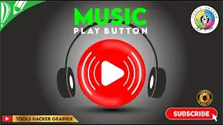 Music Play Button | by Tools Hacker Graphix