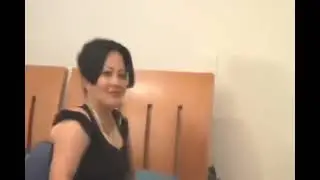 Elegant Amputee woman Lifestyle | Beautiful Dress & Crutches Walking
