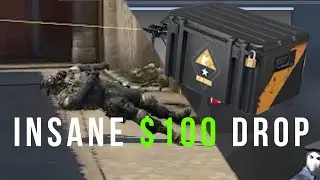 HE GOT 100$ for FREE in CSGO?!