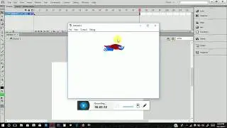 Flying Bird By using Adobe Flash CS6 Professional without Script