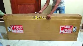 Kaevion Rectangle PVC Full Length Mirror Unboxing #FloorStandingMirror, #MirrorSetup, #HdGlassMirror