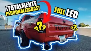 NUEVAS CALAVERAS LED o LUCES TRASERAS para TOYOTA 22r | STANCE TRUCK