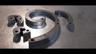 Лекала улитки для холодной ковки (5 элементов)