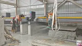 Maximize Your Stone Cutting with the Slab Bottom Machine