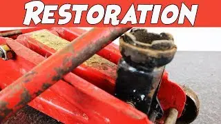 30 Year Old Trolley Jack Restoration