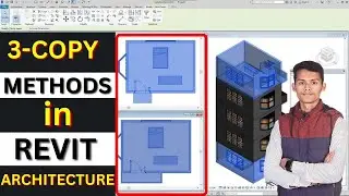 Copying Objects in Revit || Three methods for Copy