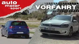 VW Golf R und e-Golf: Neu, aber auch besser? - Vorfahrt | auto motor und sport