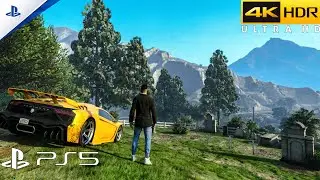GTA 5 Remastered (PS5) 4K 60FPS HDR Gameplay (ONLINE)