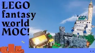 Huge LEGO fantasy castle  MOC
