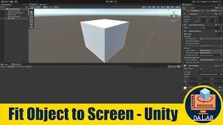 How to Fit Gameobject to Screen in Unity Editor