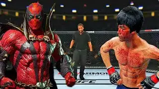 🔥🐉Bruce Lee vs. Red Spawn - EA Sports UFC 4
