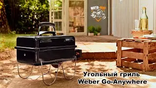Угольный гриль Go Anywhere Weber в Шымкенте