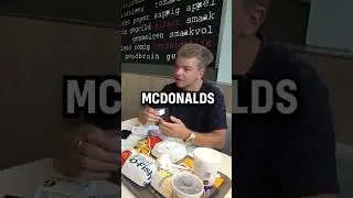 1 WEEK LANG ALLEEN MCDONALDS ETEN!