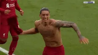 Darwin Nunez Goal - Liverpool vs Manchester City 3-1 2022 HD
