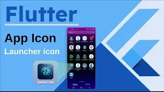 How to Change Flutter App Launcher Icon  2024 | Android, iOS, mackos, windows, Web 