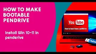 bootable usb drive kese bnaye| pendrive boot kese kare | how to make bootable usb drive 2024