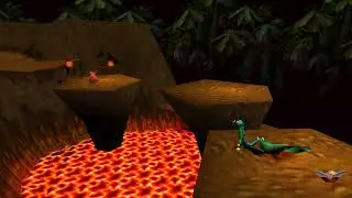 [PS1/RUS] Gex 2: Enter the Gecko - 09. [THE PRE-HISTORY CHANNEL] Pangaea 90210
