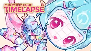 Your Virtual Masked Friend [Chibi Timelapse]