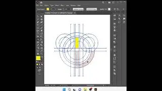 Monogram letter WM logo Design #shorts #illustrator #tutorial