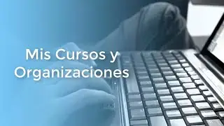 Mis Cursos y Organizaciones