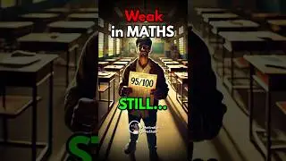 Weak in Maths? Still Score 95+ 😮 3 Best Study Tips #studymotivation #studytips