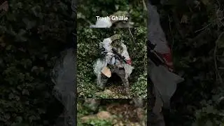 Sniper Ghillie Suit Made from TRASH - Ultimate Modern Camouflage? #military