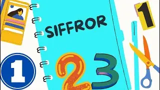 Siffror - Lär dig svenska / Numbers #svenska #sfi #sfiintro #sfikursb