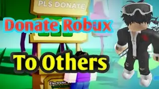 İ DONATE OTHER MORE ROBUX!!!İN ROBLOX PLS DONATE!!!AND İ GOT DONATED 50 ROBUX!!!