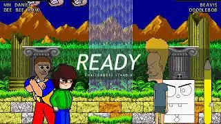 Mugen - MH Daniel and Dee Bee Kaw vs Beavis and Doodlebob