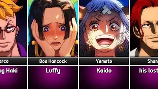 Weakness of One Piece Characters | One Piece