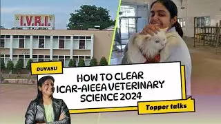 Top Rank holder| ICAR-PG 2024|JRF | Veterinary Science|IVRI|NDRI|LUVAS|DUVASU|Surgery|Medicine|Gynae