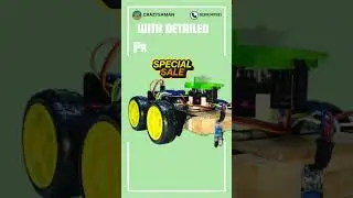 Line Follower Robot With Arm L298N Arduino Project 