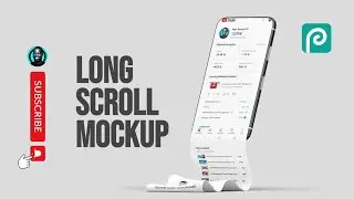 How to Edit Long Scroll Mockup in Photopea
