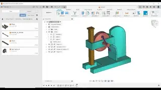 Rack and Pinion Mechanism in Fusion 360