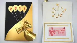 DIY New Year Card 2017