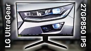 LG UltraGear 27GP850 IPS Gaming Monitor: Quick Unboxing, Backlight Bleed & IPS Glow Review