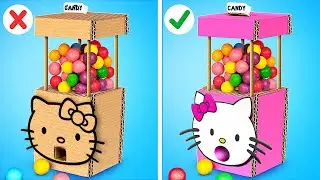 نصائح رائعة لتربية الأطفال || نصائح ممتعة باستخدام الورق المقوى ومشاريع DIY من 123 GO!GOLD