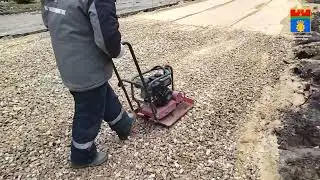 Аллея Героев сняли плитку