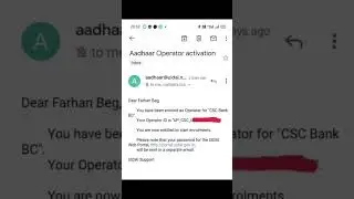 Aadhaar UCL FROM CSC #cscvle #csc