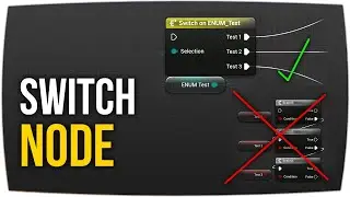 Switch Node (Enumerations) | Blueprint Node ► Unreal Engine 5 Tutorial 
